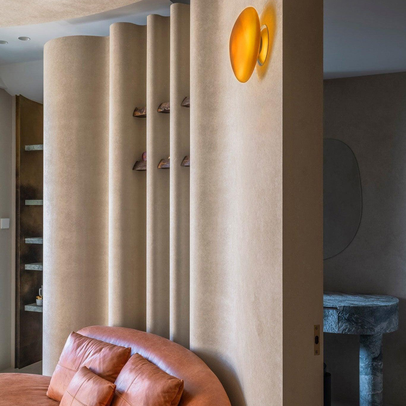 Bubble Glass Sconce Light Lighting Lobby