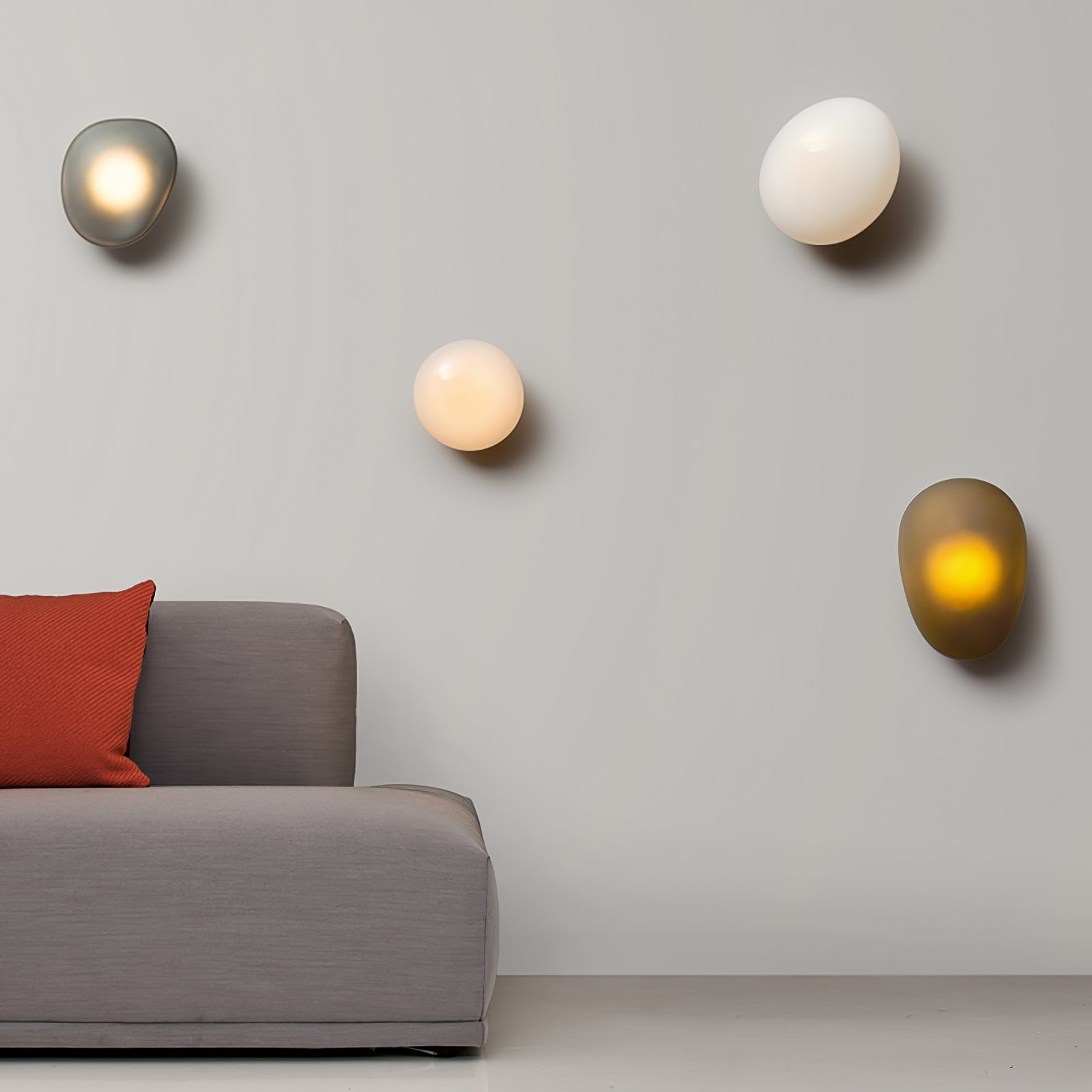 Bubble Glass Sconce Light Lighting Lobby