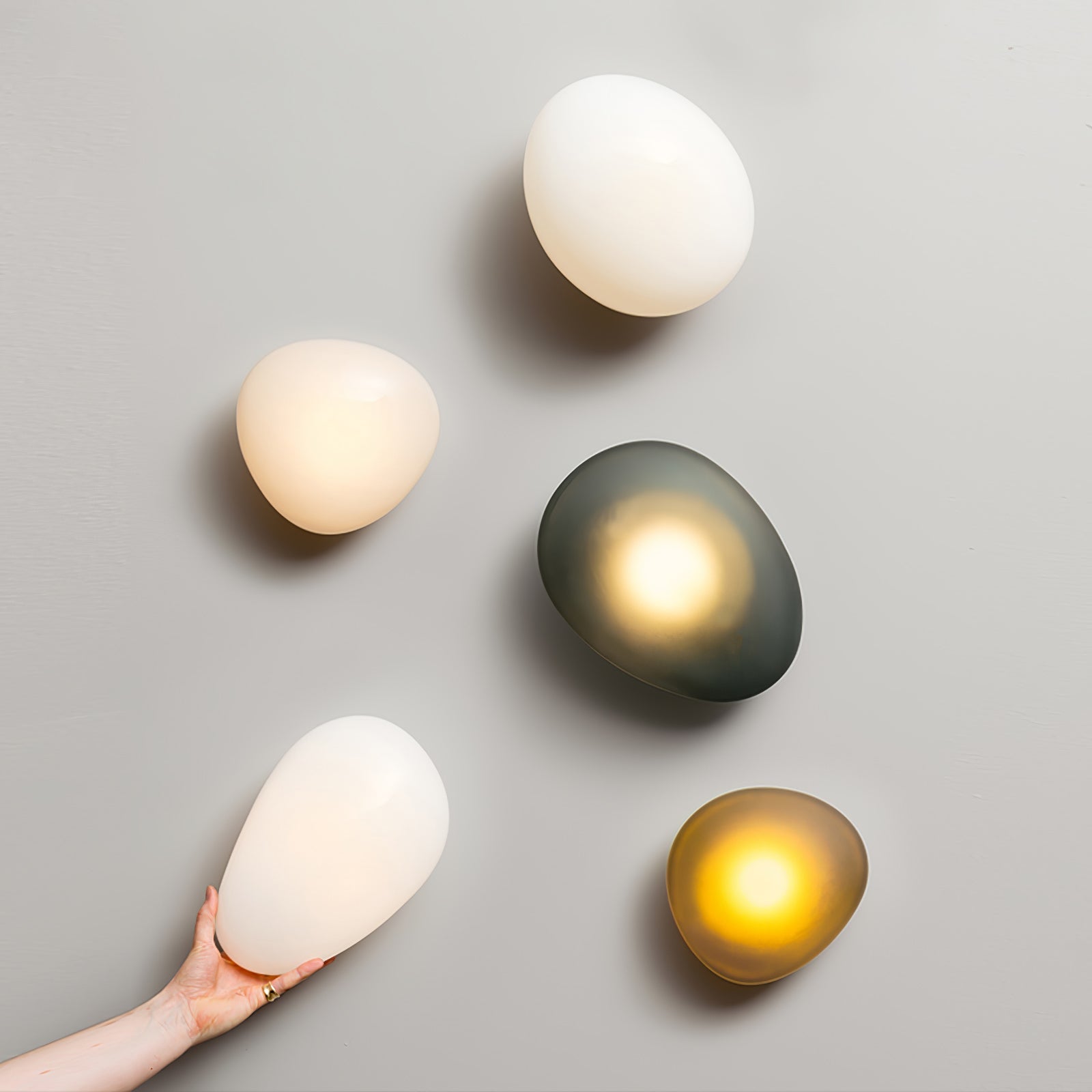 Bubble Glass Sconce Light Lighting Lobby