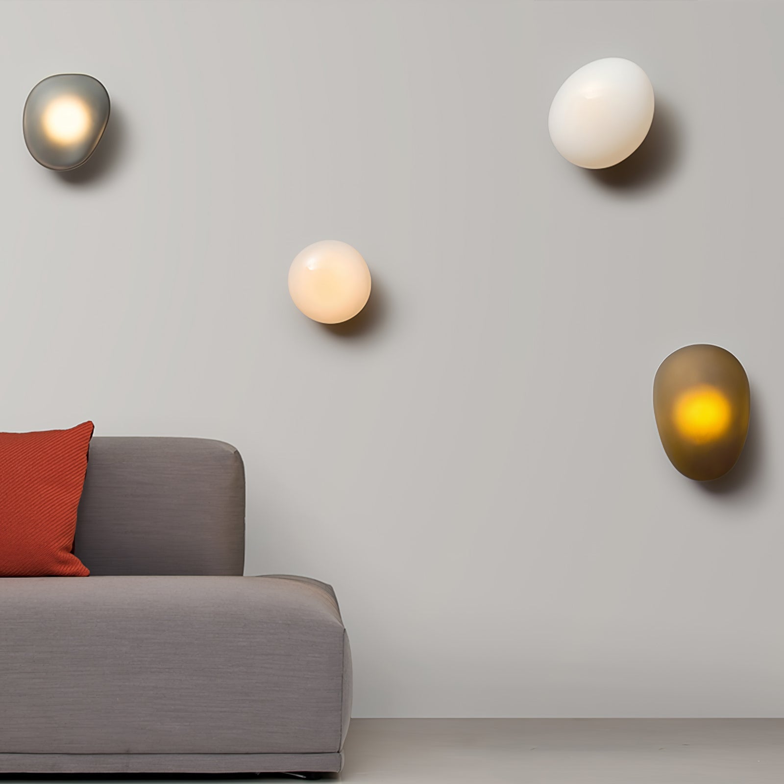 Bubble Glass Sconce Light Lighting Lobby