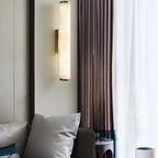 Callisto Alabaster Sconce Lamp Lighting Lobby