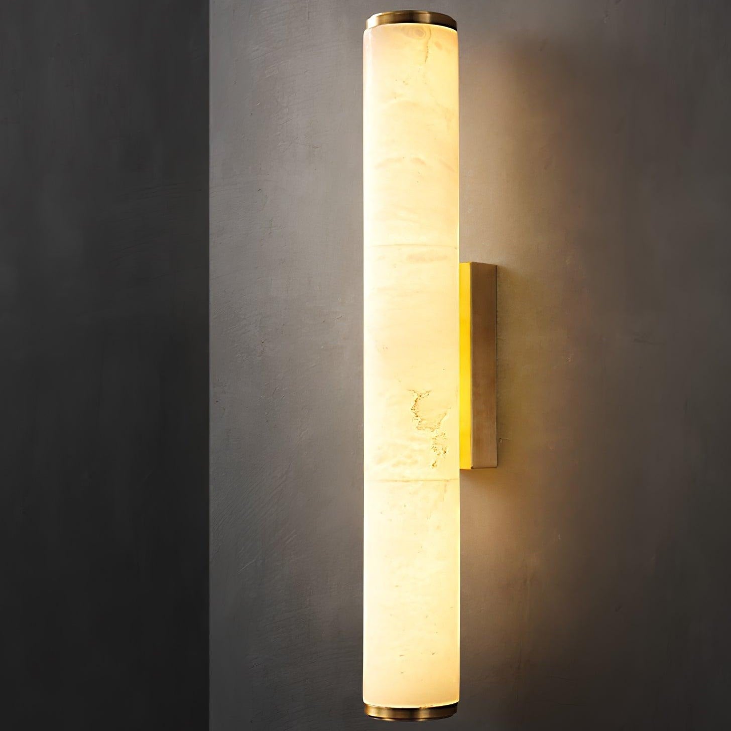 Callisto Alabaster Sconce Lamp Lighting Lobby