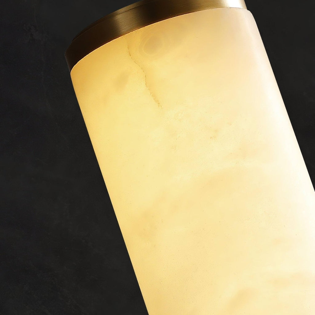 Callisto Alabaster Sconce Lamp Lighting Lobby