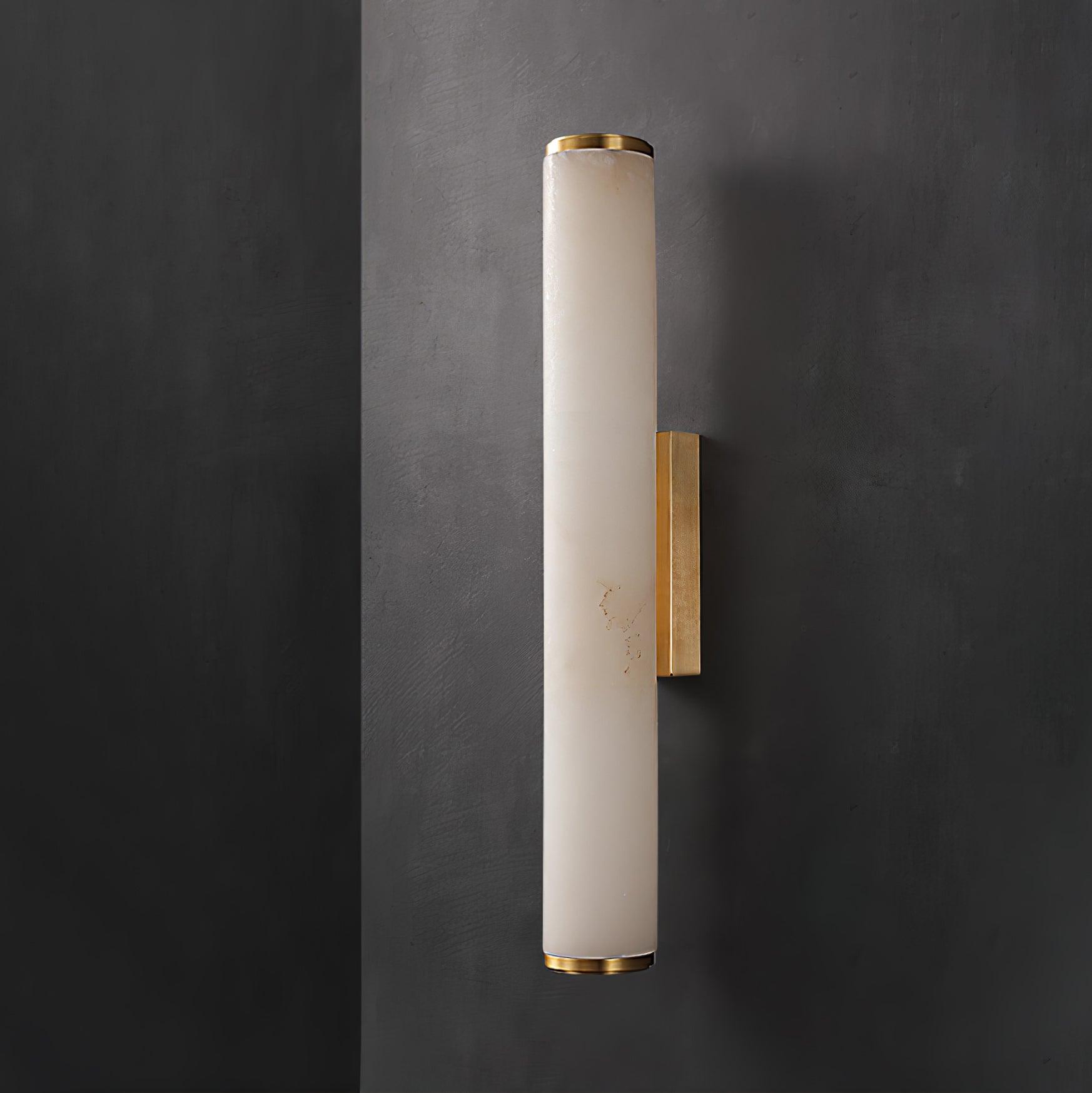 Callisto Alabaster Sconce Lamp Lighting Lobby
