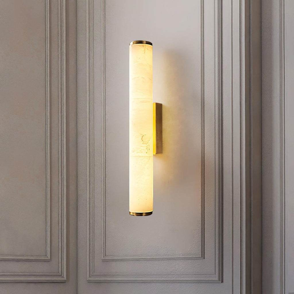 Callisto Alabaster Sconce Lamp Lighting Lobby