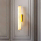Callisto Alabaster Sconce Lamp Lighting Lobby