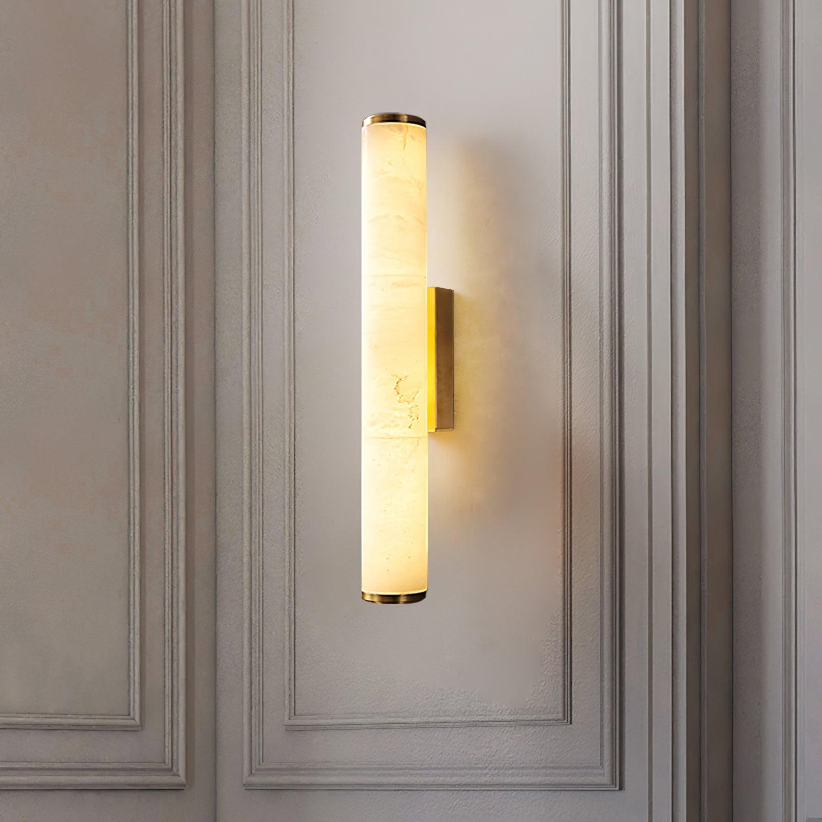 Callisto Alabaster Sconce Lamp Lighting Lobby