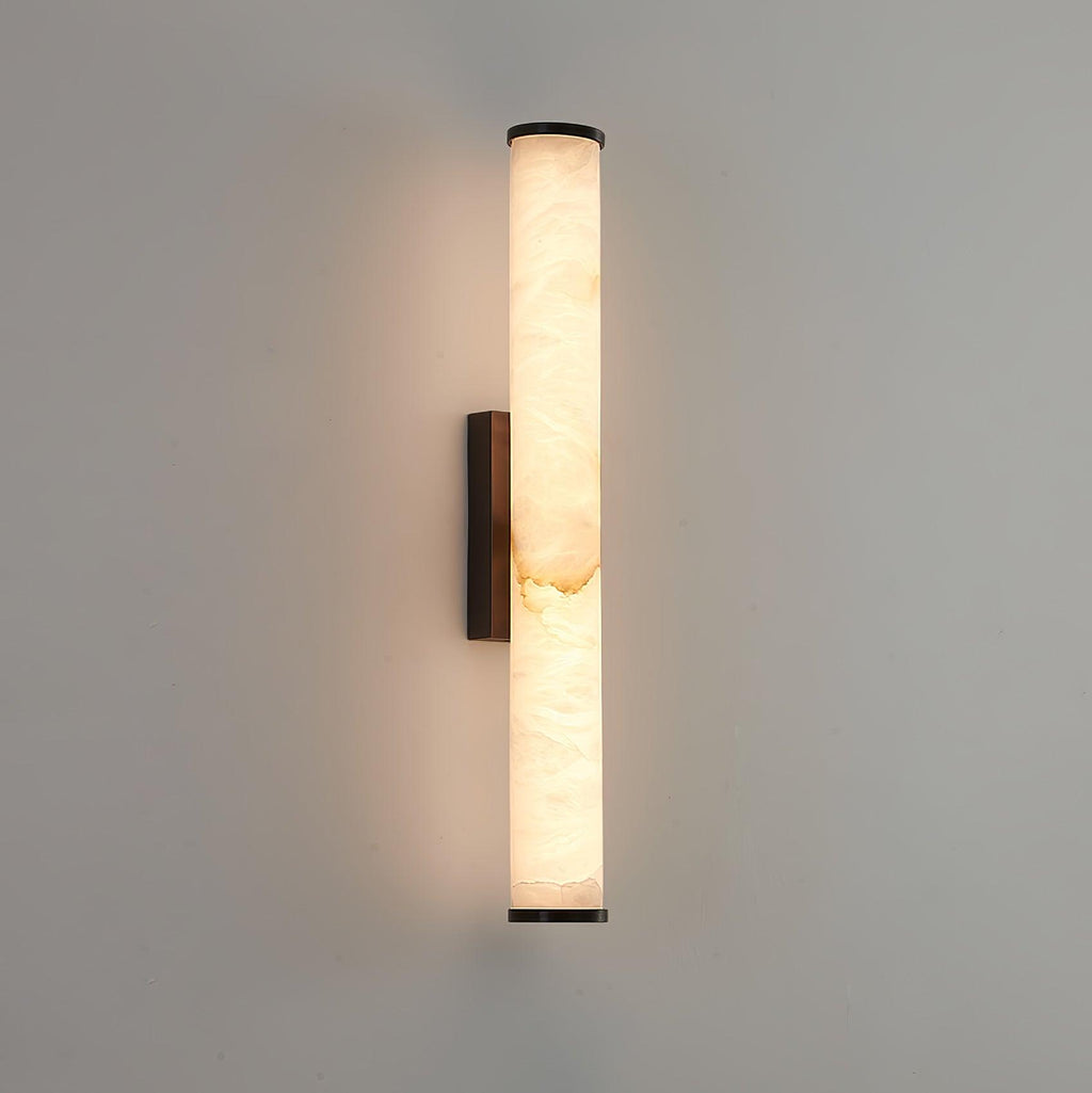 Callisto Alabaster Sconce Lamp Lighting Lobby