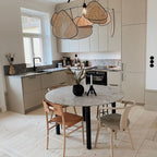 Cannage Ceiling Pendant Lighting Lobby