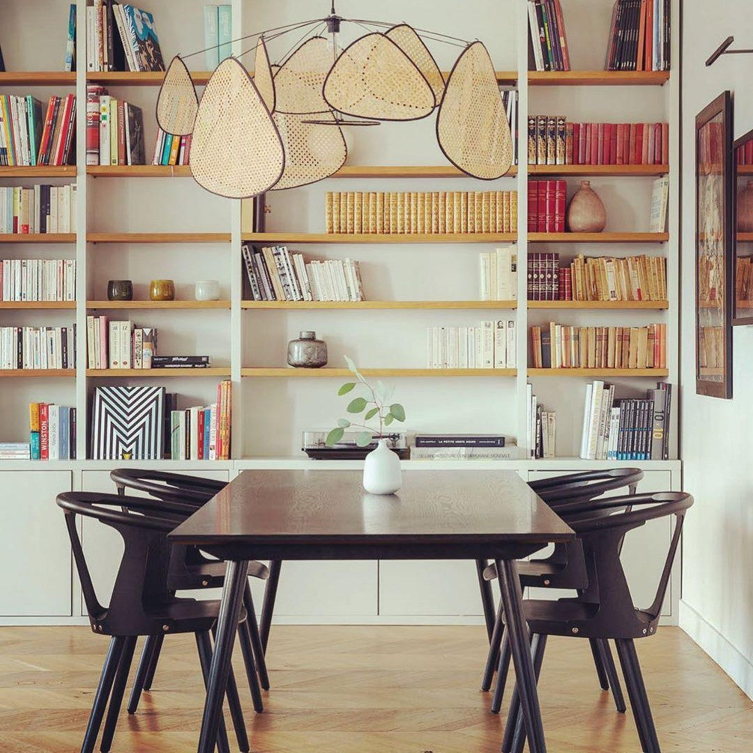 Cannage Ceiling Pendant Lighting Lobby