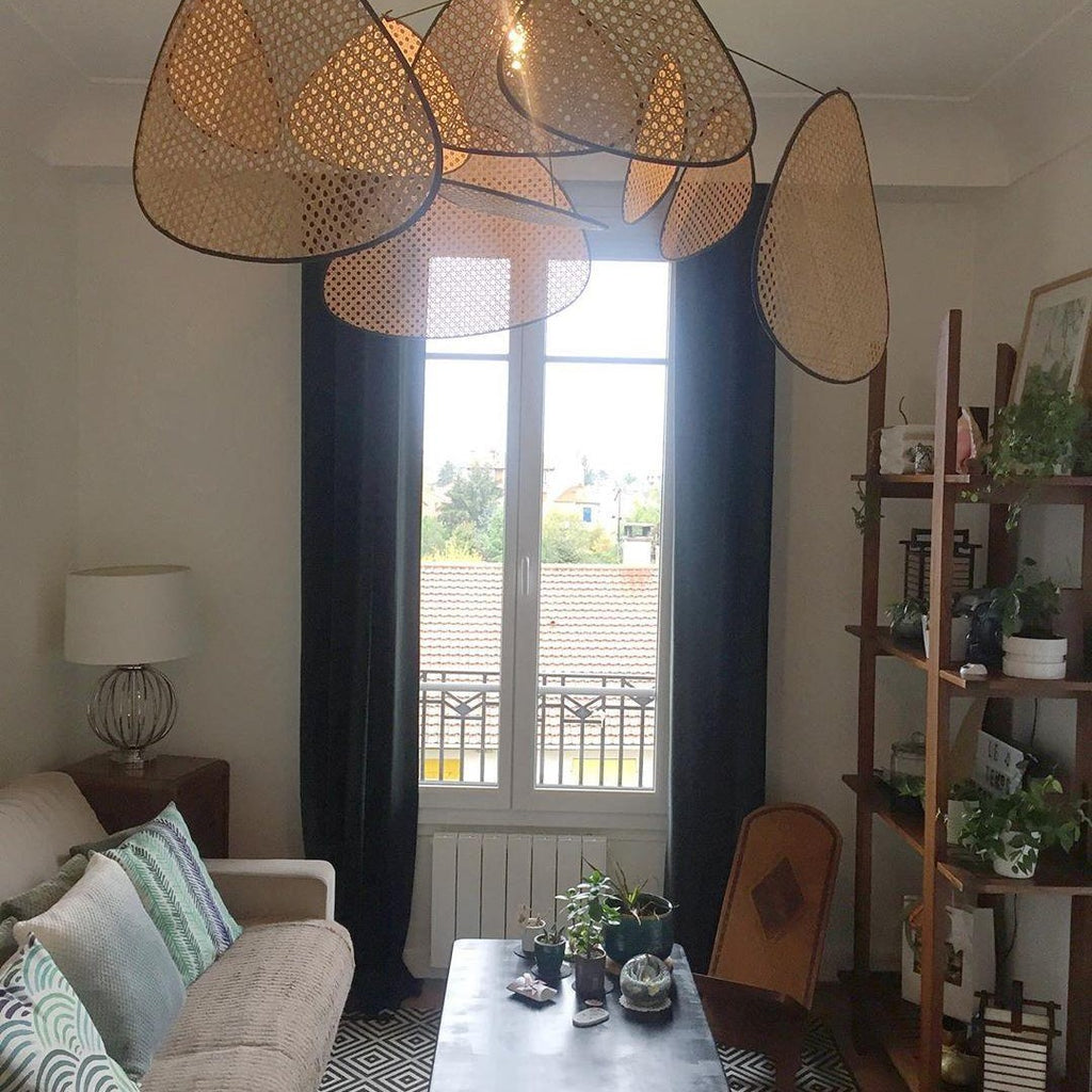 Cannage Ceiling Pendant Lighting Lobby