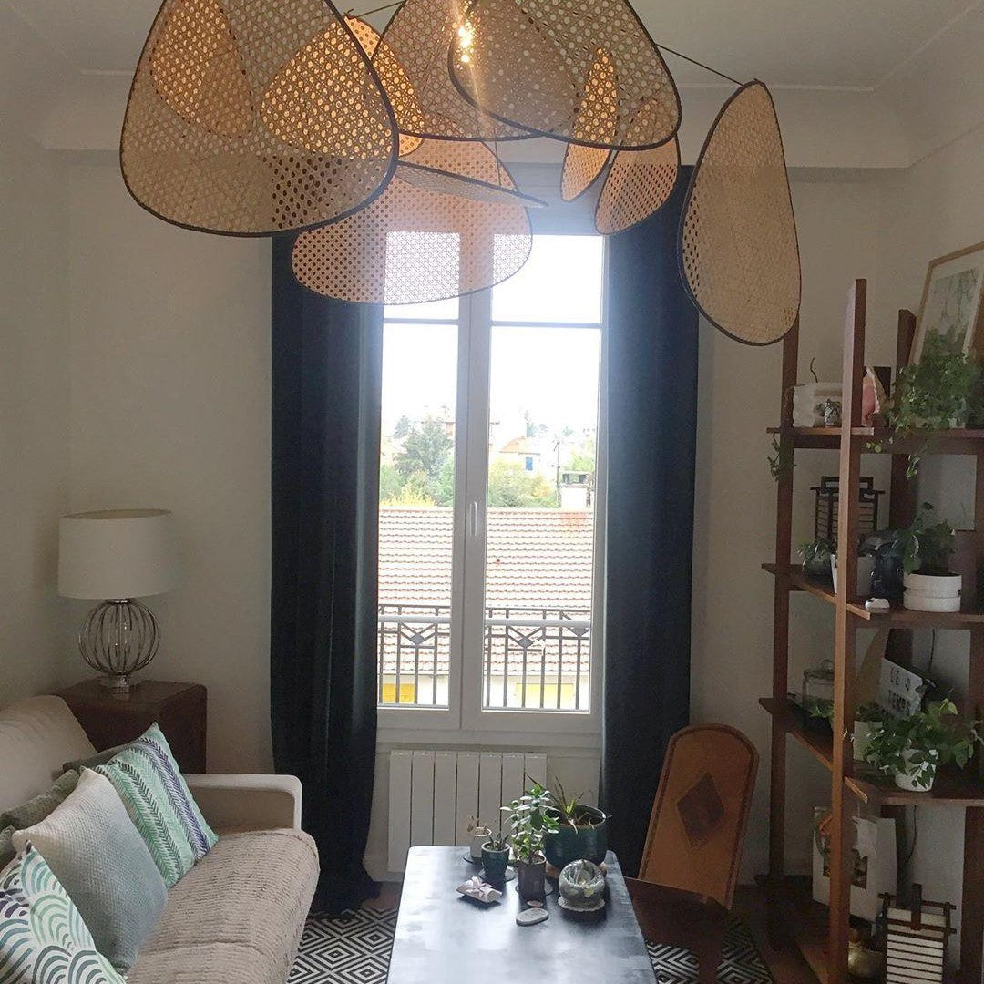 Cannage Ceiling Pendant Lighting Lobby