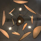 Cannage Ceiling Pendant Lighting Lobby