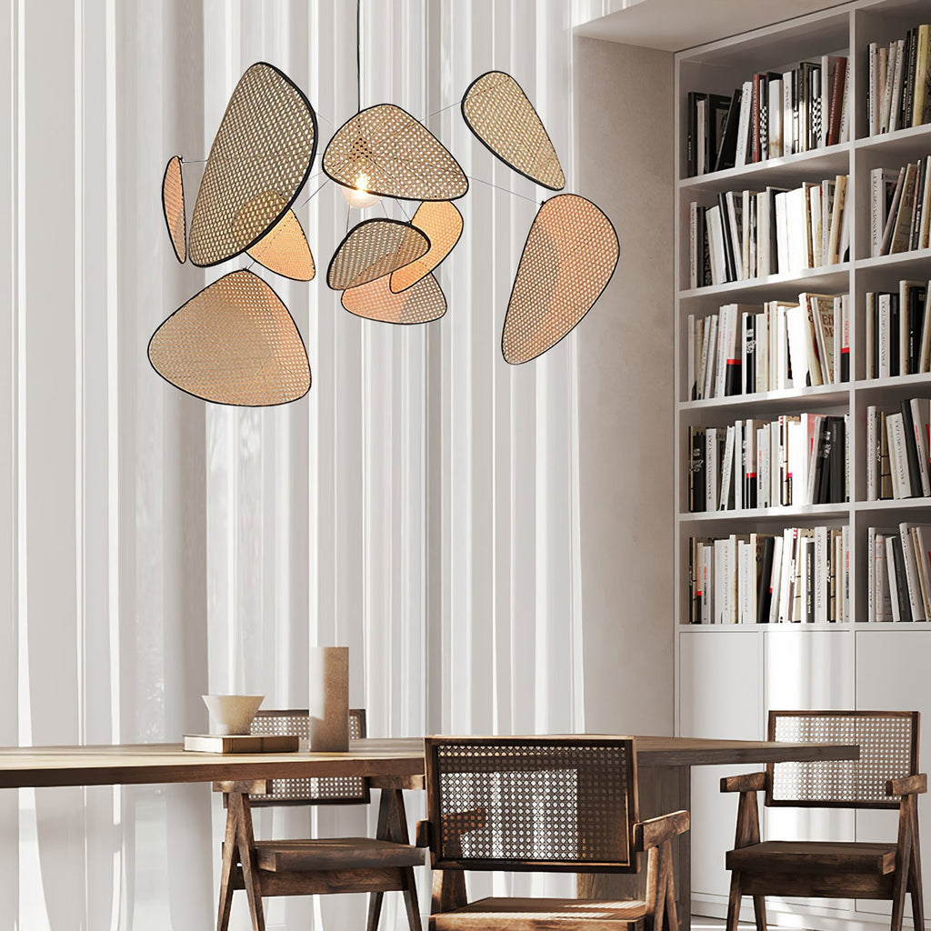 Cannage Ceiling Pendant Lighting Lobby