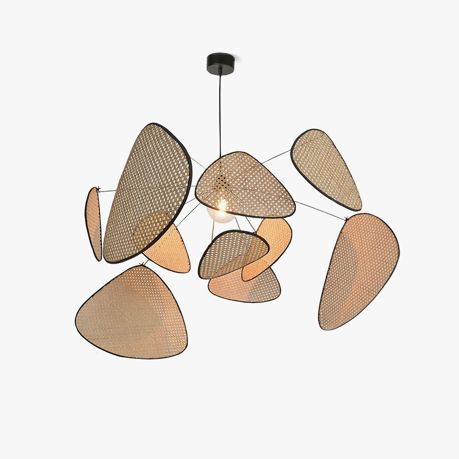 Cannage Ceiling Pendant Lighting Lobby