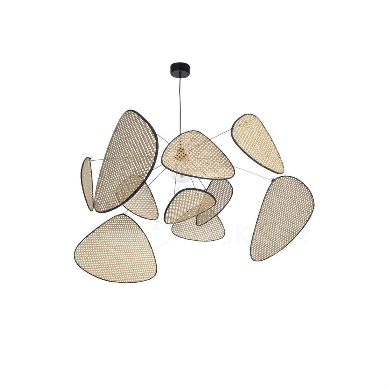 Cannage Ceiling Pendant Lighting Lobby