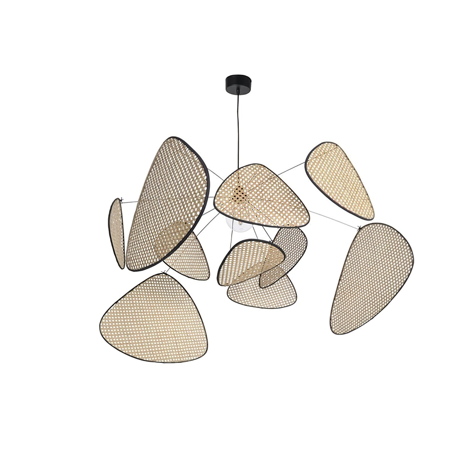 Cannage Ceiling Pendant Lighting Lobby