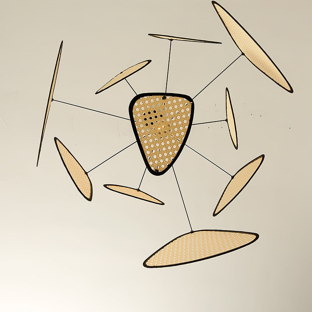 Cannage Ceiling Pendant Lighting Lobby