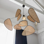 Cannage Ceiling Pendant Lighting Lobby