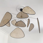 Cannage Ceiling Pendant Lighting Lobby