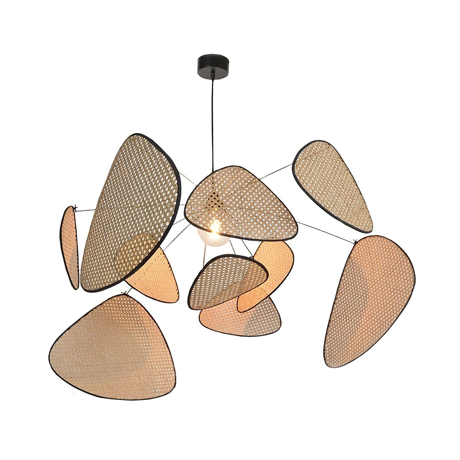 Cannage Ceiling Pendant Lighting Lobby