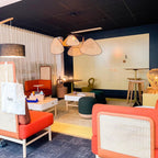 Cannage Ceiling Pendant Lighting Lobby