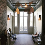 Cannage Ceiling Pendant Lighting Lobby