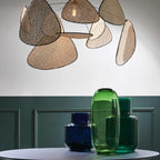 Cannage Ceiling Pendant Lighting Lobby