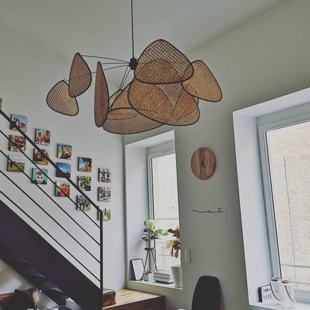 Cannage Ceiling Pendant Lighting Lobby