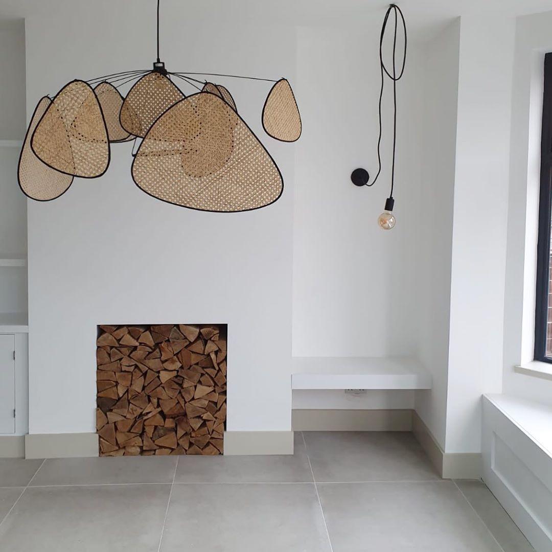 Cannage Ceiling Pendant Lighting Lobby