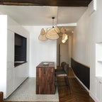 Cannage Ceiling Pendant Lighting Lobby