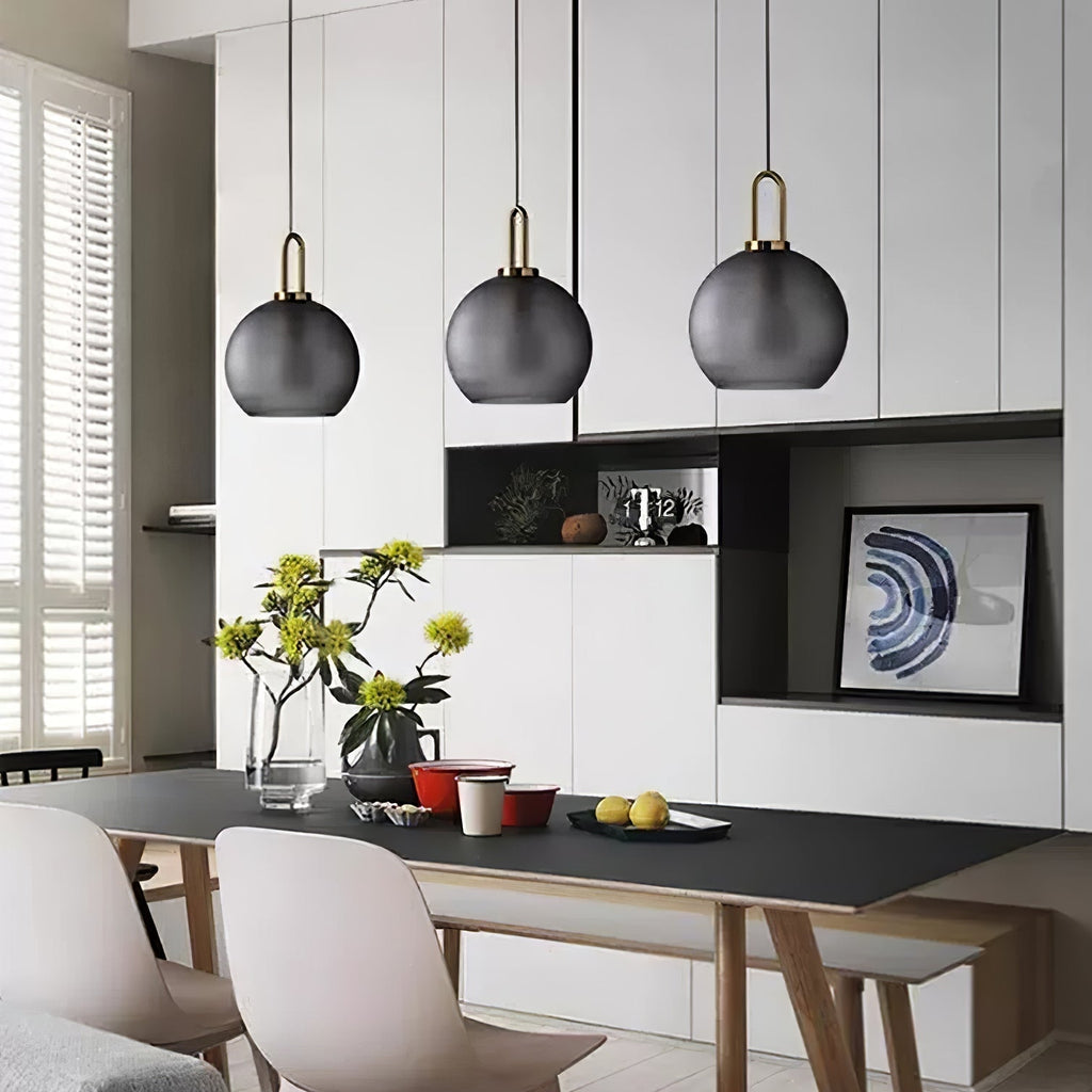 Ceiling Glass Suspension Lamp Lighting Lobby