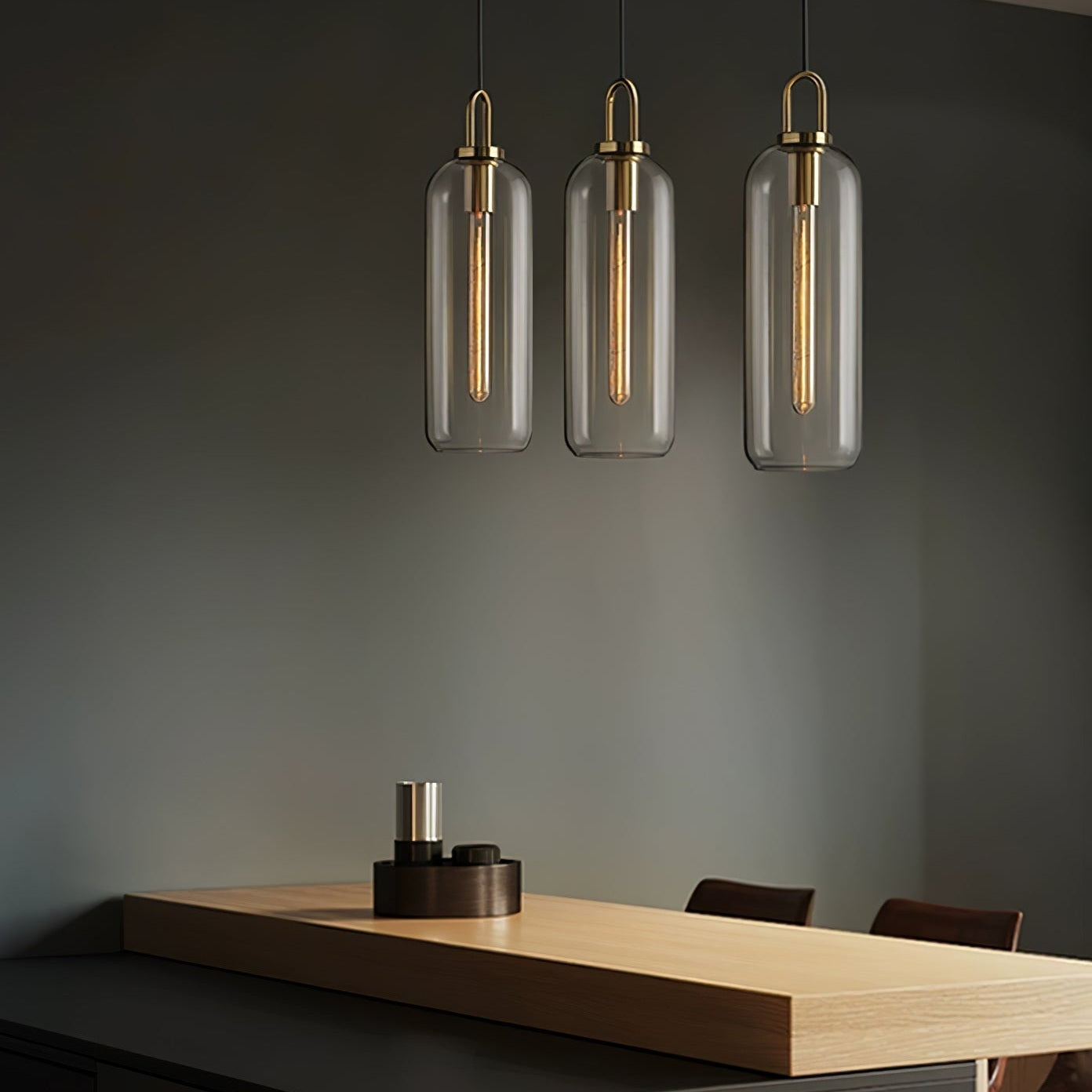 Ceiling Glass Suspension Lamp Lighting Lobby