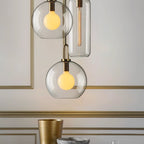 Ceiling Glass Suspension Lamp Lighting Lobby