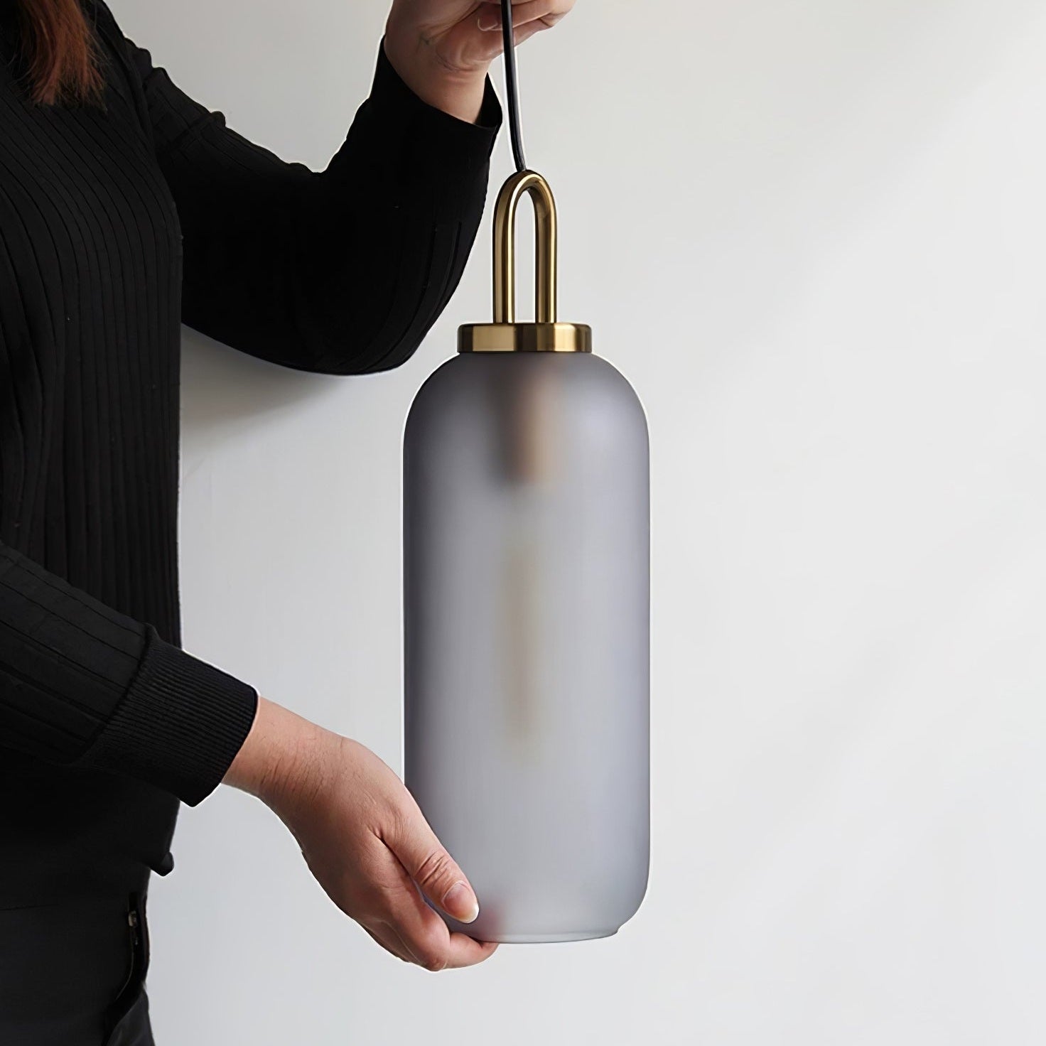 Ceiling Glass Suspension Lamp Lighting Lobby