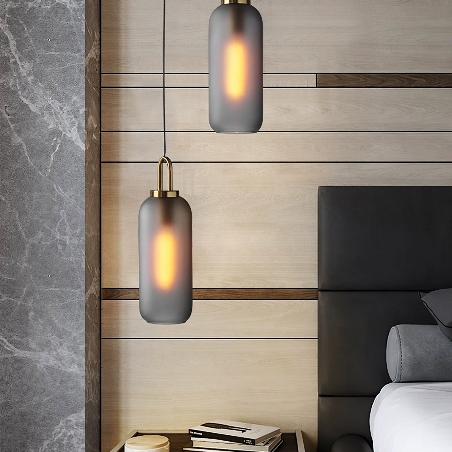Ceiling Glass Suspension Lamp Lighting Lobby