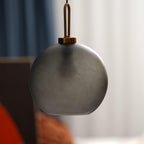 Ceiling Glass Suspension Lamp Lighting Lobby