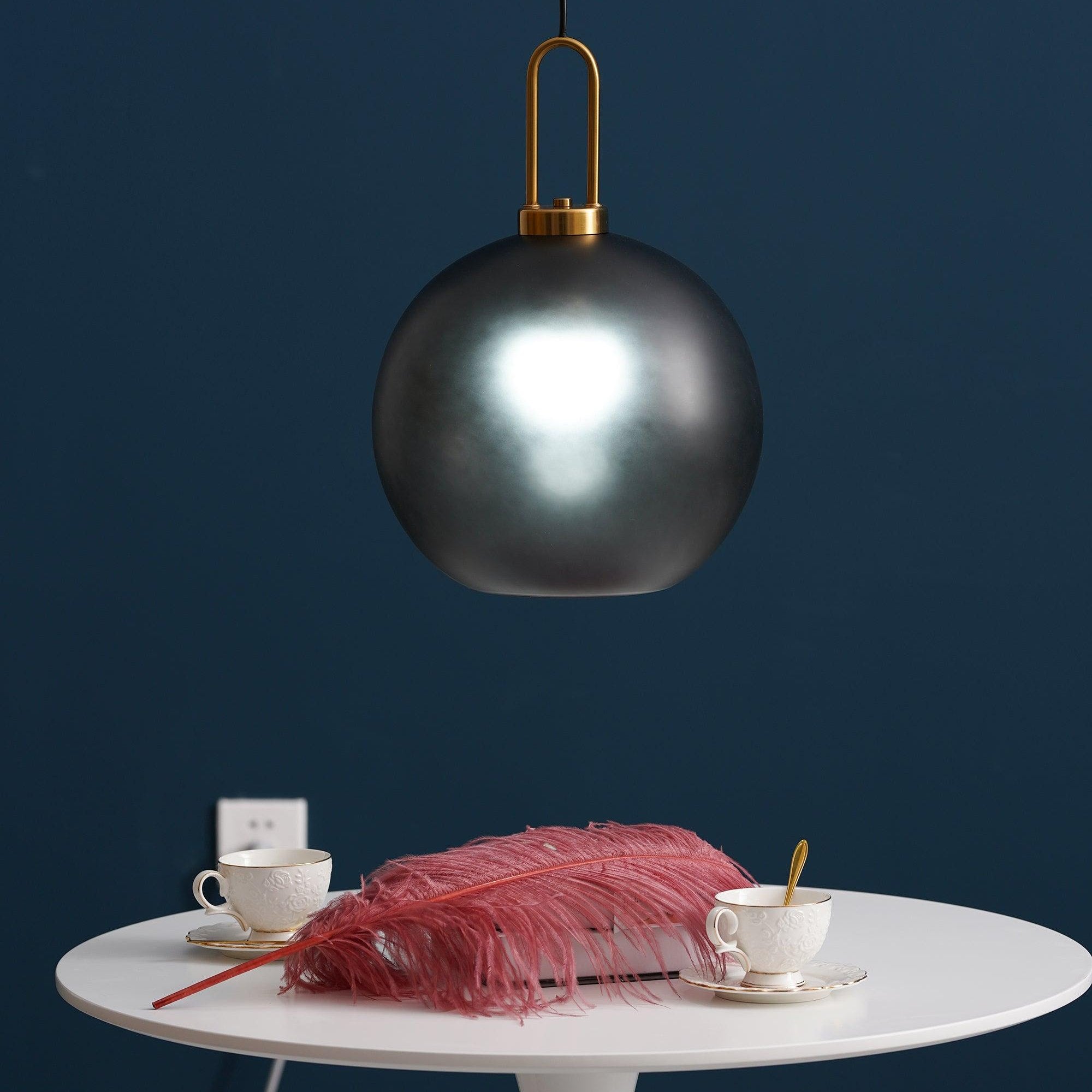 Ceiling Glass Suspension Lamp Lighting Lobby