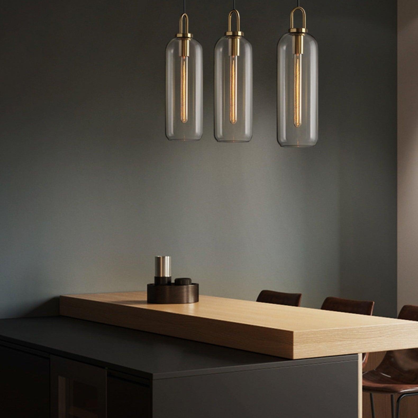 Ceiling Glass Suspension Lamp Lighting Lobby