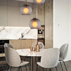 Ceiling Glass Suspension Lamp Lighting Lobby