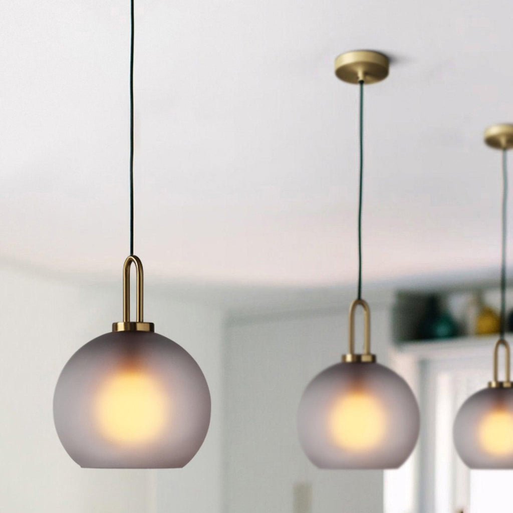 Ceiling Glass Suspension Lamp Lighting Lobby