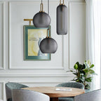 Ceiling Glass Suspension Lamp Lighting Lobby