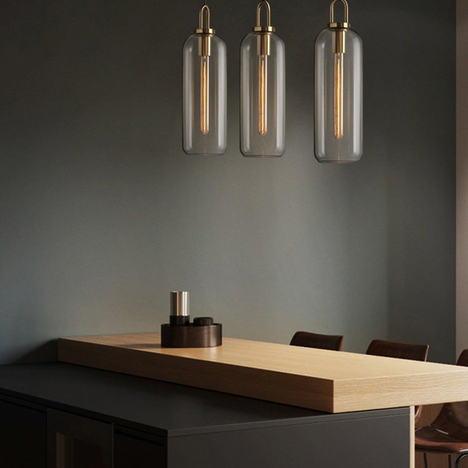 Ceiling Glass Suspension Lamp Lighting Lobby