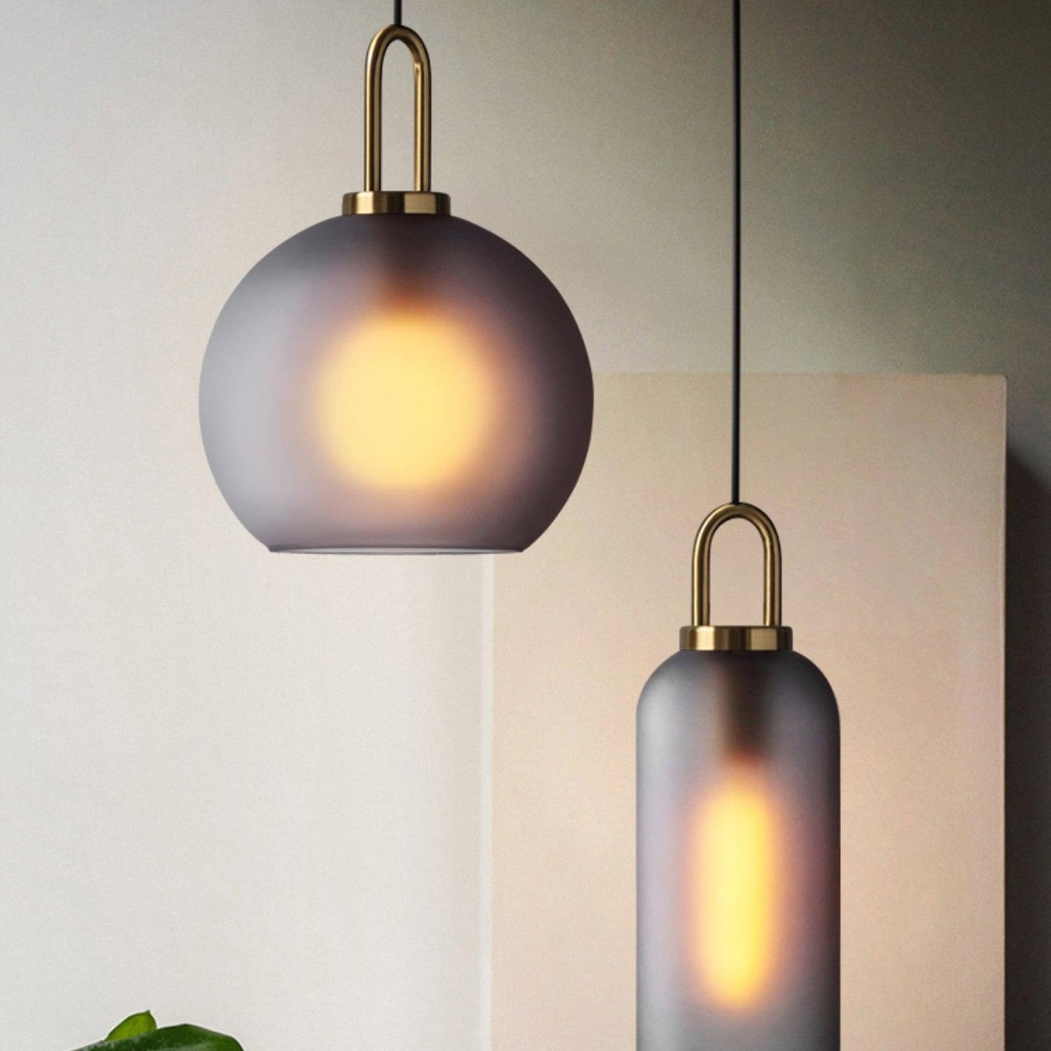 Ceiling Glass Suspension Lamp Lighting Lobby