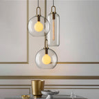 Ceiling Glass Suspension Lamp Lighting Lobby