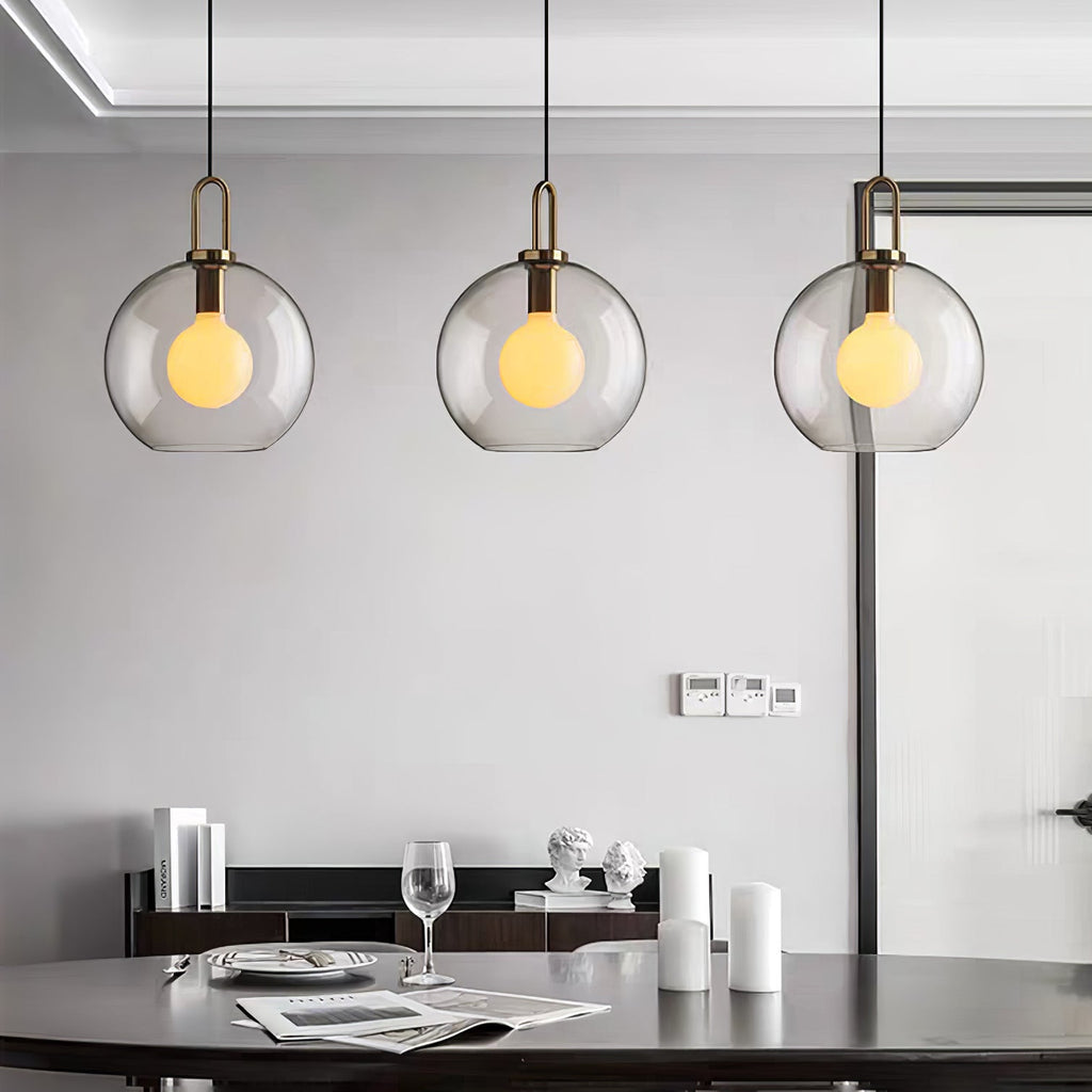 Ceiling Glass Suspension Lamp Lighting Lobby