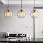 Ceiling Glass Suspension Lamp Lighting Lobby