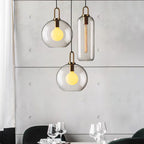 Ceiling Glass Suspension Lamp Lighting Lobby