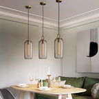 Ceiling Glass Suspension Lamp Lighting Lobby