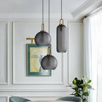 Ceiling Glass Suspension Lamp Lighting Lobby